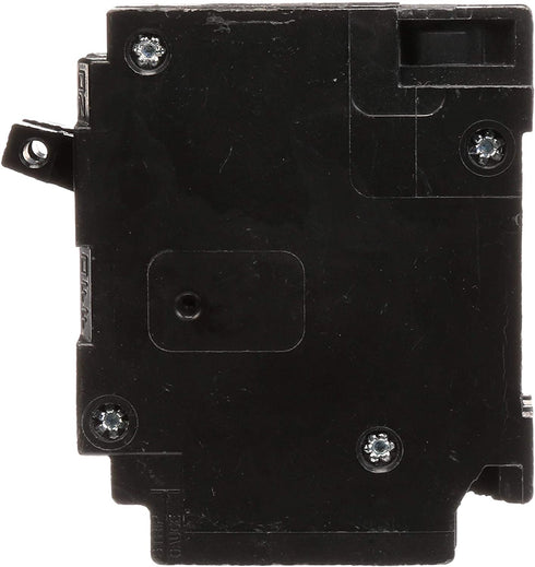 SIEMENS Q1515 Two 15-Amp Single Pole 120-Volt Circuit, use only Where Type QT Breakers are Allowed, Black