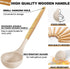 Umite Chef 36pcs Silicone Kitchen Cooking Utensils with Holder, Heat Resistant Cooking Utensils Sets Wooden Handle, Khaki Nonstick Kitchen Gadgets Tools Include Spatula Spoons Turner Pizza Cutter