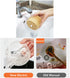 Electric Garlic Chopper, Wireless Portable Food Processor for Grinder, 250ml Vegetable Chopper, Electric Mini Meat Grinder, Ginger Chili Blender Mixer(2 sets of blades)