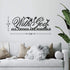 ViveGate With God All Things Are Possible Sign Metal Wall Decor, 18"X6" Inch Religious Scripture Black Christian Bible Verses Everthing Is Possible with God Bibical Wall Hanging Decoration