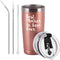 Best Mother in Law Ever Travel Tumbler with Lids, Gifts for Mother in Law from Daughter in Law, Son in Law, Funny Christmas Birthday Mother Day Gift, 20 Oz Insulated Stainless Steel Tumbler, Rose Gold