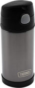 Thermos Funtainer 12 Ounce Bottle, Charcoal