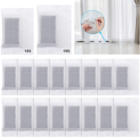 Covered Drapery Weights Curtain Weights Bottom Drapery Weights Curtain Window Pendant Weights for Home Room Outdoor Curtain Accessories (16 Pieces)