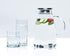 SHERFIRE 70 oz Borosilicate Glass Pitcher with Stainless Steel Filter Lid, for Hot and Cold Liquids