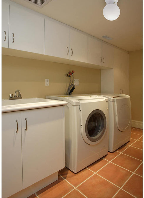 Westinghouse Lighting 66607-00 Westinghouse 6660700 One-Light Flush-Mount Interior Ceiling Fixture, Finish with White Glass Globe, 1, RED