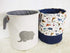 HIYAGON Storage Baskets,Cotton foldable round Home organizer Bin for Baby Nursery,Toys,Laundry,Baby clothing,Gift Baskets(Elephant)