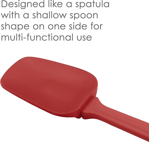 Rachael Ray Silicone Spoonula, Red
