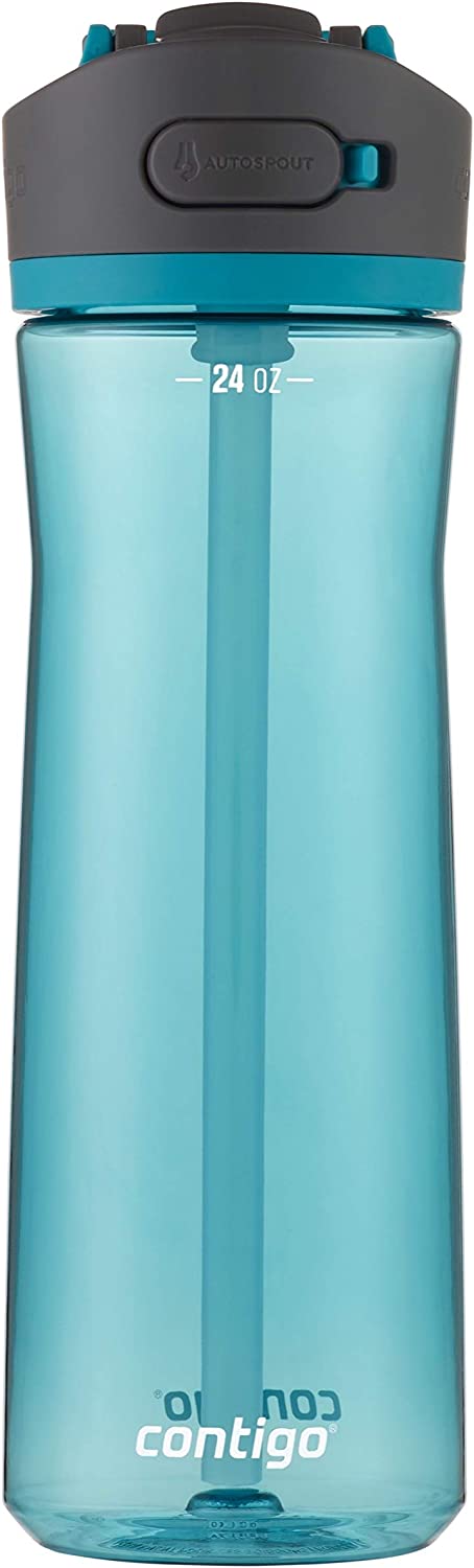 Contigo AUTOSPOUT Water Bottle, 24oz, Juniper