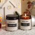 2 Pack Aromatherapy Amber Jar Candle, Sandalwood Rose and Lavender, Rustic Home Decor Scented Candles, Natural Soy Candles for Home Scented, Ideal Gifts for Mom