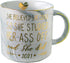 VILIGHT 2021 Graduation Mug Congratulations Gifts for Her - College Nurse Graduation Gift for Women - She Believed she could So She Did - Grey Marble Ceramic Coffee Mug 11 Oz