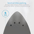 Steamfast SF-710 Mini Steam Iron, White, Non-Stick Sole Plate, Foldable Handle