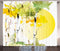Ambesonne Nature Curtains, Forest of Birch Tree Bushes Watercolors with the Big Sun Natural Style of Abstract Art Illustration, Living Room Bedroom Window Drapes 2 Panel Set, 108" X 96", Yellow Orange