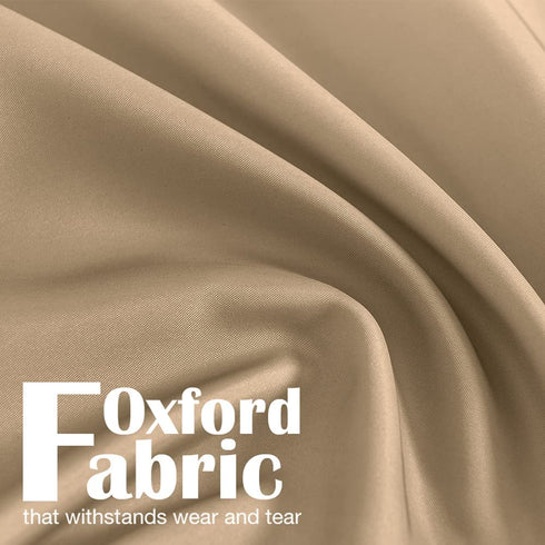 Fabric Shower Curtain for Bathroom Waterproof Shower Curtain Ombre Curtain for Shower Window Hooks Included 70 by 72 inches One Panel