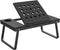 COSCO Folding Laptop, Black w/Cup & Electronic Device Holder, Adjustable & Portable Desk Activity Tray, 1 Pack