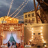 Outdoor String Light 25Feet G40 Globe Patio Lights with 27 Edison Glass Bulbs(2 Spare), Waterproof Connectable Hanging Light for Backyard Porch Balcony Deck Party Decor, E12 Socket Base, White