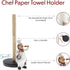 Fat Chef Figurine Paper Towel Holder Chef Kitchen Décor Collection