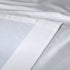 HPD Half Price Drapes FLCH-BO19021-84 Italian Textured Faux Linen Hotel Blackout Curtain (1 Panel), 50 X 84, White