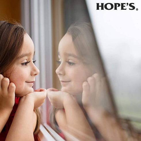 HOPE'S Perfect Glass Cleaning Spray, Window, Stove Top, Mirror Cleaner Streak-Free, Less Wiping, No Residue, Pack of 2, 32 Ounce, 64 Fl Oz