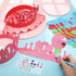 24 Pieces 100 Days Colorful Paper Crowns 6 Colors Adjustable Paper Party Crown with 2 Sheet Crystal Rhinestones Stickers for 100 Days of School Celebration Party Favors, 22.8 x 4.3 inches