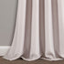 Lush Decor Aqua and Gray Umbre Fiesta Curtains Room Darkening Window Panel Set for Living, Dining, Bedroom (Pair), 95? Long x 52? Wide, L, Aqua & Gray
