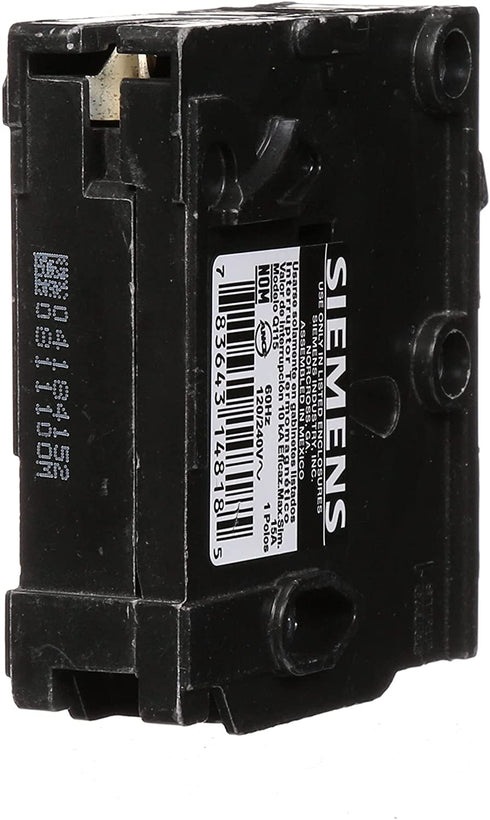 Q115 15-Amp Single Pole Type QP Circuit Breaker