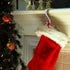 URATOT 6 Pieces Silver Christmas Stocking Holder Metal Mantel Stockings Hangers Christmas Stocking Clips for Christmas Party Decoration