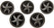 Franklin Brass Seaside Cottage Starfish Kitchen Cabinet Knobs or Drawer Knobs 35mm, Single Brushed Satin Pewter Cabinet Hardware PBF657-BSP-C1