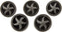 Franklin Brass Seaside Cottage Starfish Kitchen Cabinet Knobs or Drawer Knobs 35mm, Single Brushed Satin Pewter Cabinet Hardware PBF657-BSP-C1