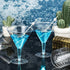 Plastic Martini Glasses Disposable Martini Glasses 6.5 oz Disposable Plastic Cup Plastic Dessert Cocktail Cup Nice for Appetizer Dessert Mousse for Weddings Parties Supply (48 Pieces)