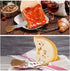 Cheese Knife Set,6pc Stainless Steel Cheese Knives Cutter for Charcuterie Board with Spreader/Slicer/Fork,Charcuterie Utensils with Wood Handle,Exquisite Cheese Butter Tool Collection Gifts Set