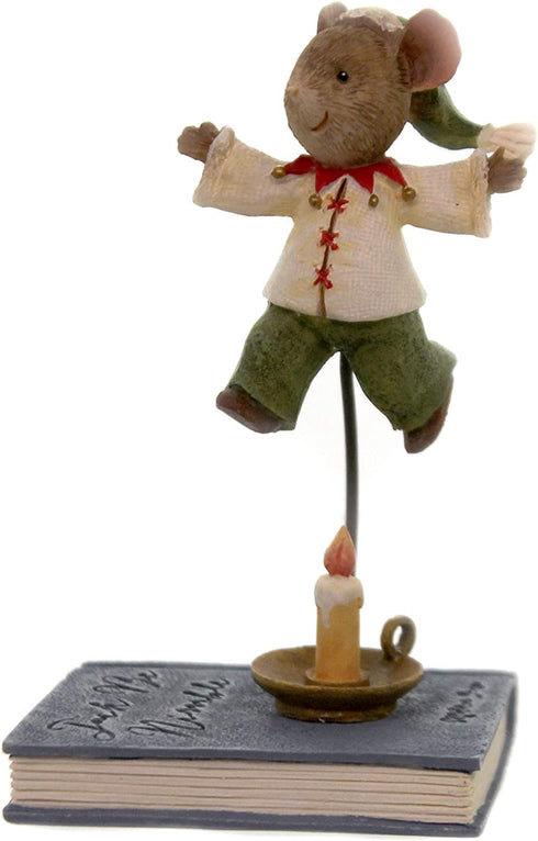 Enesco Tails with Heart Jack Be Nimble Mouse Figurine