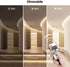 Led Lights for Bedroom,Pure White,CT CAPETRONIX 9.84FT Dimmable COB LED Tape Lights Kit with RF Remote and DC24V Power Supply, Flexible High Density LED Strip for Parties,Homes,DIY, Decoration