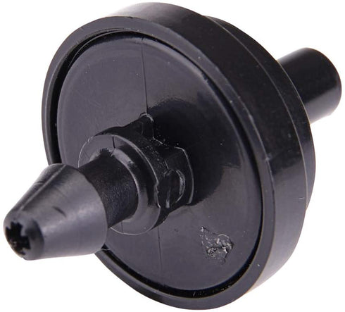Raindrip PC4050B Pressure Compensating Dripper, 50-Pack, Black