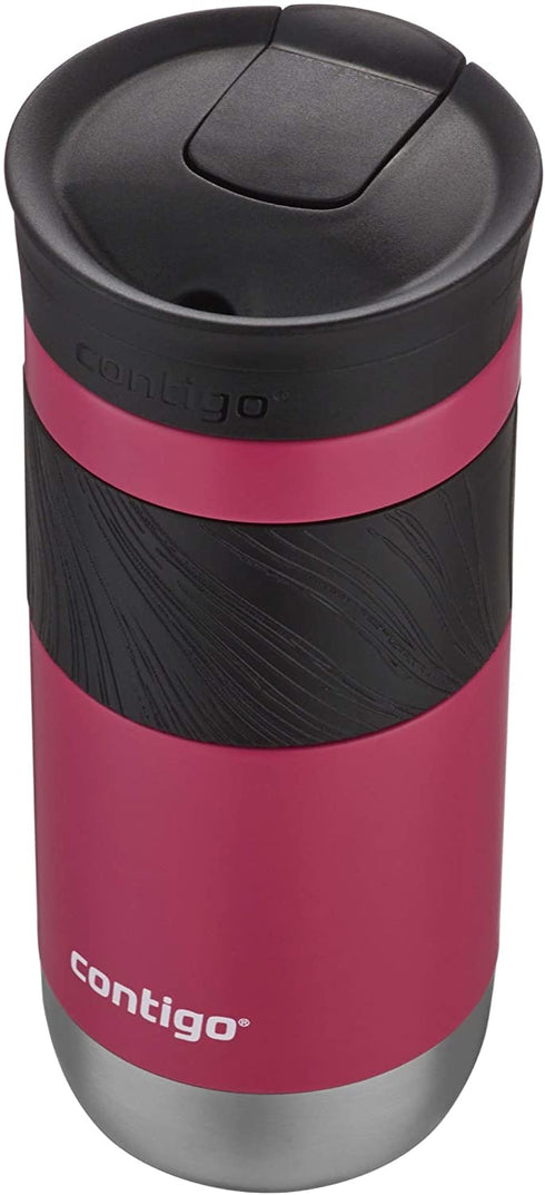Contigo Snapseal Insulated Travel Mug, 16 oz, Dragon Fruit