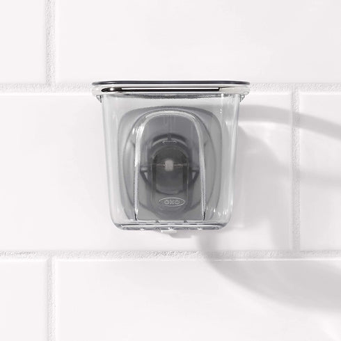 OXO Good Grips StrongHold Suction Multipurpose Shower Accessory Cup,Clear,