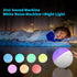White Noise Machine for Sleeping Baby Adults, Fansbe Portable Sleep Machine with 12 Soothing Sounds & Adjustable 7 Color Night Light, Sound Masking Machine for Home Travel and Office