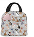 antspuent Chihuahua Dog Lunch Bag for Women Girls Kids Insulated Picnic Pouch Thermal Cooler Tote Bento Large Meal Prep Cute Bag Big Leakproof Soft Bags for Lunch Box, Camping, Travel, Fishing