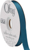 Double Face Satin Ribbon, 50 Yards, Deep Teal