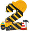Construction Birthday Party Supplies 2 Years Old Boy Construction Second Birthday Decorations Construction 2 Number Sign Paper Mache Freestanding Decorative Dump Truck Car Construction Hat Ornaments