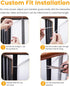 Baby Balcony Safety Mesh Net,Banister Stairs Guard Protective Net for Kids Toys Pets,Stairway Rail Net 9.8ft x 2.5ft (1 Pack, White)
