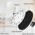 Yoobure 10 Inch Silent Quartz Decorative Wall Clock Non-Ticking Classic Digital Clock Battery Operated Round Easy to Read Home/Office/School Clock
