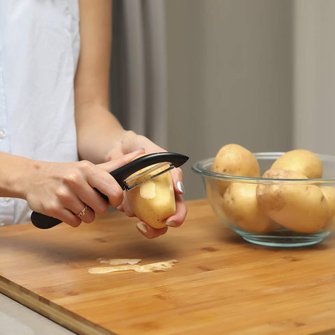 SEIDO Peelers Set Julienne Vegetable With Avocado Slicer, Lemon And Cheese Grater, and 2 Peeling Tools, Kitchen Accessories for Garnishes and Toppings, Stainless Steel