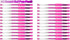 Sargent Art 24 Count Pink Glitter Gel Pens, Non-toxic, Magical Ink Pens, Art Marker Pens For Drawing, Journaling, Doodling, Adult Colouring Books