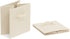 Amazon Basics Collapsible Fabric Storage Cubes Organizer with Handles, Beige - Pack of 6