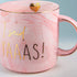 VILIGHT Engagement Gifts for Future Wifey - I Said Yaaas Engaged Mug Gift for Her - Marble Coffee Cup 11.5 Oz