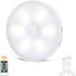 Led Closet Light, Motion Sensor Puck Lights with Remote Wireless USB Rechargeable Dimmable Under Cabinet Night Safe Lighting Stick-on Anywhere for Counter Kitchen Stairs Hallway Bedroom (1 Pc)