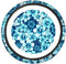 PZZ BEACH Hawaiian Steering Wheel Cover Universal Hibiscus Floral Print Vehicle Accessories for Women Girls