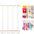 Oaoleer Hair Bow Holder Organizer for GirlsHair Clips Headband Organizer Storage Wall Hanging Home Decor for Girls Room