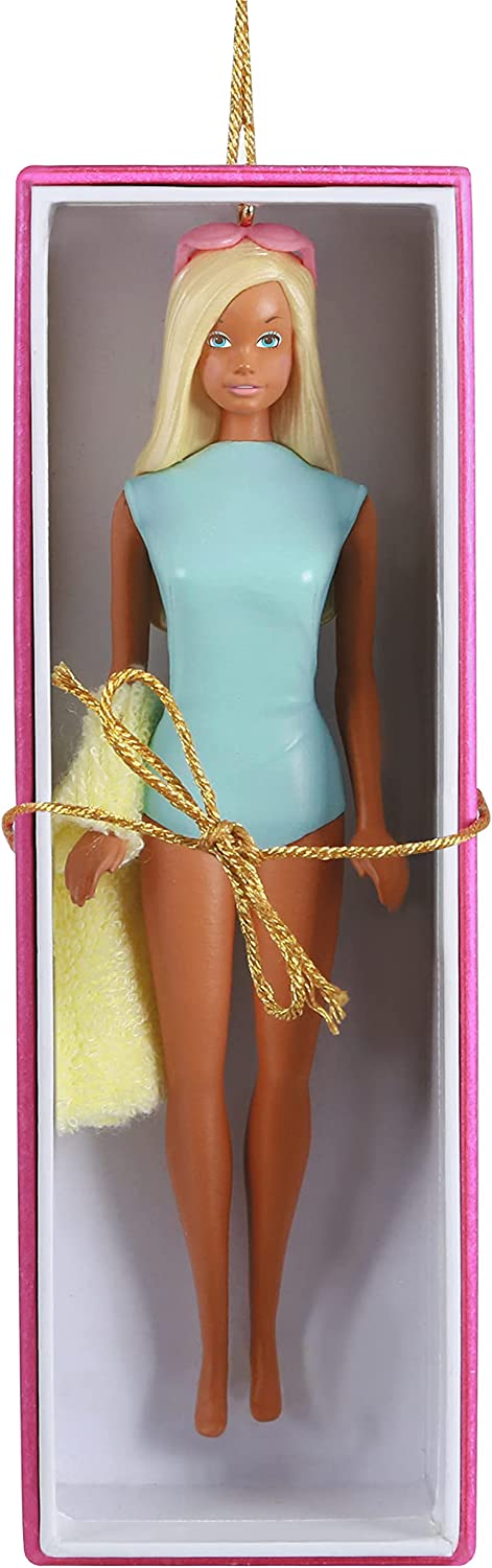 Hallmark Keepsake Christmas Ornament 2021, Malibu Barbie