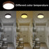 LED Flush Mount Ceiling Light Fixture 24W 3 Color 3000K/4000K/6000K Adjustable Ceiling Light 10 inch Farmhouse Light Fixture for Hallway Bathroom Kitchen Bedroom